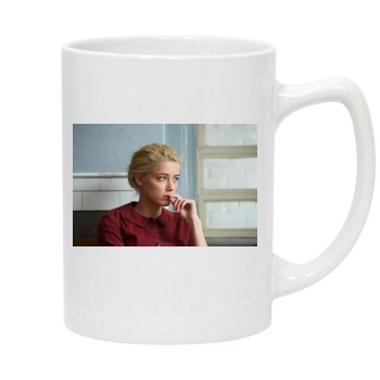 Amber Heard 14oz White Statesman Mug