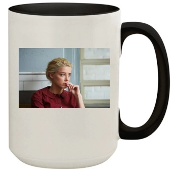 Amber Heard 15oz Colored Inner & Handle Mug