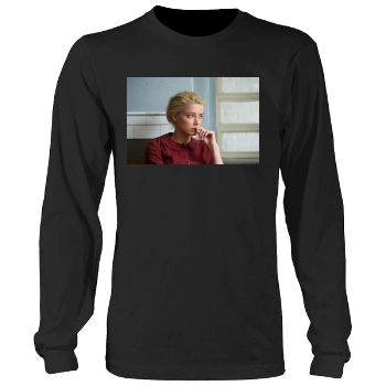 Amber Heard Men's Heavy Long Sleeve TShirt