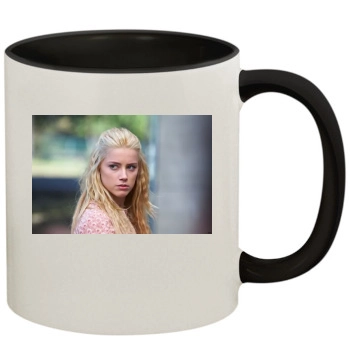 Amber Heard 11oz Colored Inner & Handle Mug