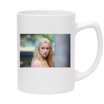 Amber Heard 14oz White Statesman Mug