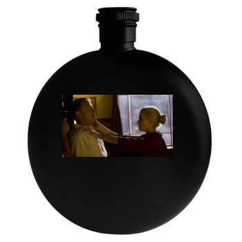 Amber Heard Round Flask