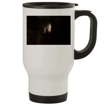 Amber Heard Stainless Steel Travel Mug