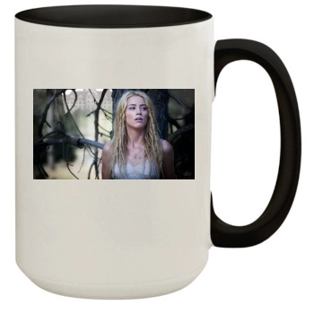 Amber Heard 15oz Colored Inner & Handle Mug