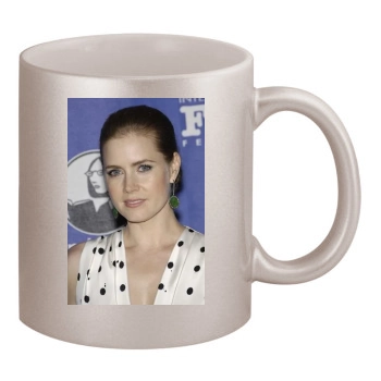 Amy Adams 11oz Metallic Silver Mug