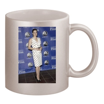 Amy Adams 11oz Metallic Silver Mug