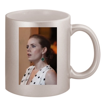 Amy Adams 11oz Metallic Silver Mug