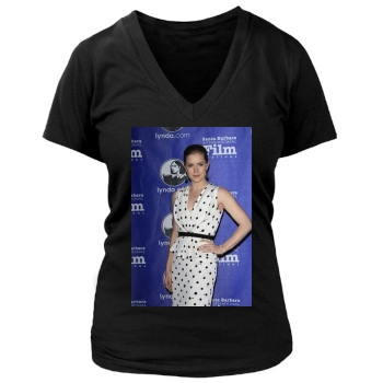 Amy Adams Women's Deep V-Neck TShirt