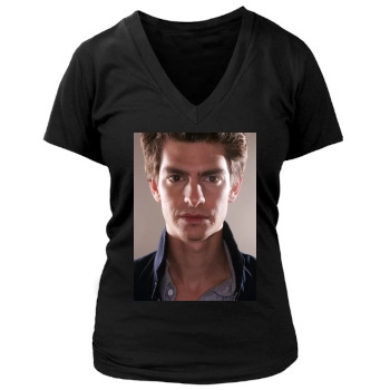 Andrew Garfield Women's Deep V-Neck TShirt