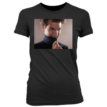 Andrew Garfield Women's Junior Cut Crewneck T-Shirt