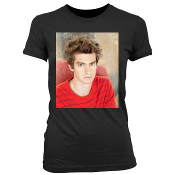 Andrew Garfield Women's Junior Cut Crewneck T-Shirt