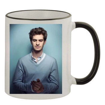 Andrew Garfield 11oz Colored Rim & Handle Mug