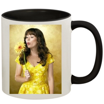 Anna Friel 11oz Colored Inner & Handle Mug