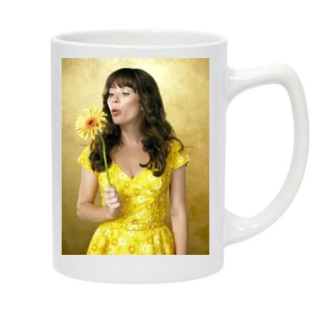 Anna Friel 14oz White Statesman Mug