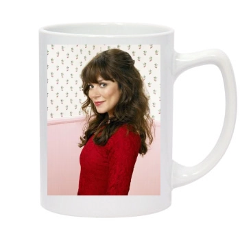 Anna Friel 14oz White Statesman Mug