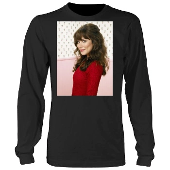 Anna Friel Men's Heavy Long Sleeve TShirt