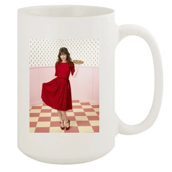 Anna Friel 15oz White Mug