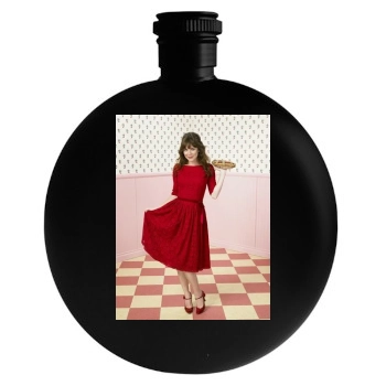 Anna Friel Round Flask