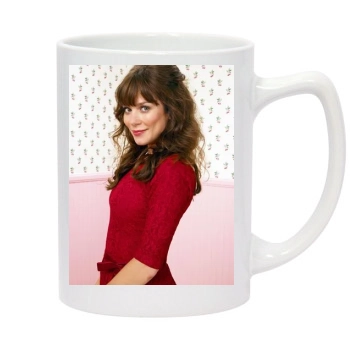 Anna Friel 14oz White Statesman Mug