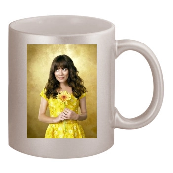 Anna Friel 11oz Metallic Silver Mug