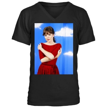 Anna Friel Men's V-Neck T-Shirt