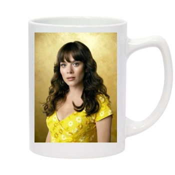 Anna Friel 14oz White Statesman Mug