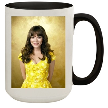 Anna Friel 15oz Colored Inner & Handle Mug