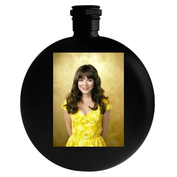 Anna Friel Round Flask