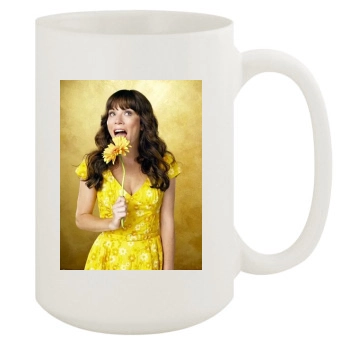 Anna Friel 15oz White Mug