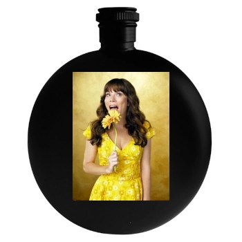 Anna Friel Round Flask