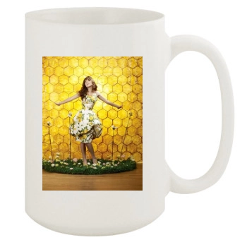 Anna Friel 15oz White Mug