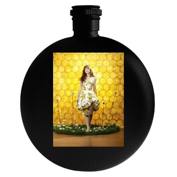 Anna Friel Round Flask