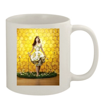 Anna Friel 11oz White Mug