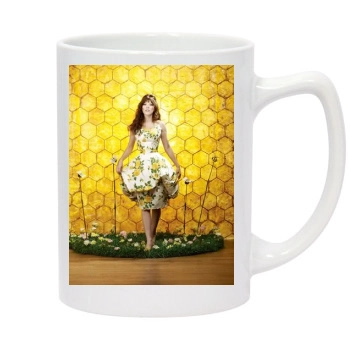 Anna Friel 14oz White Statesman Mug