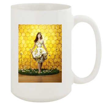 Anna Friel 15oz White Mug