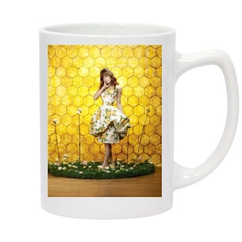 Anna Friel 14oz White Statesman Mug