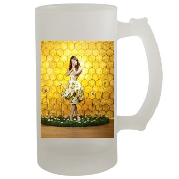 Anna Friel 16oz Frosted Beer Stein