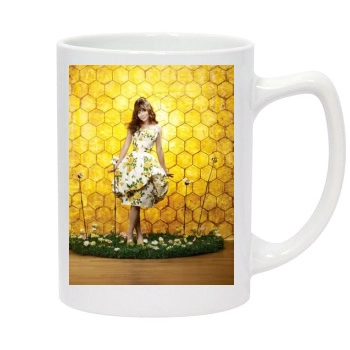 Anna Friel 14oz White Statesman Mug