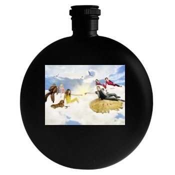 Anna Friel Round Flask