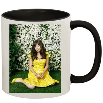 Anna Friel 11oz Colored Inner & Handle Mug