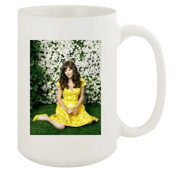 Anna Friel 15oz White Mug