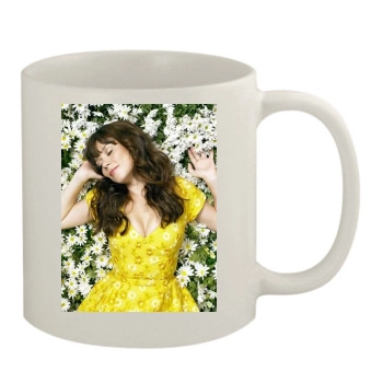 Anna Friel 11oz White Mug