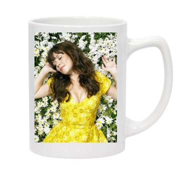 Anna Friel 14oz White Statesman Mug