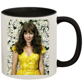 Anna Friel 11oz Colored Inner & Handle Mug