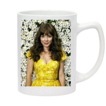 Anna Friel 14oz White Statesman Mug