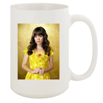 Anna Friel 15oz White Mug