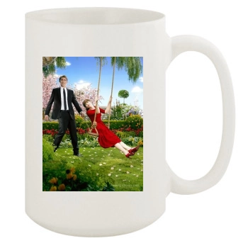 Anna Friel 15oz White Mug