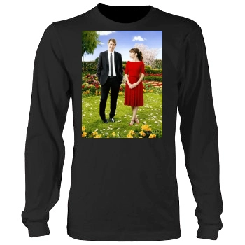 Anna Friel Men's Heavy Long Sleeve TShirt