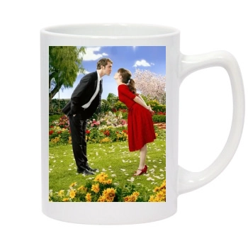 Anna Friel 14oz White Statesman Mug