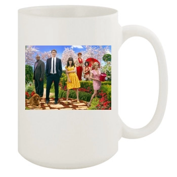 Anna Friel 15oz White Mug